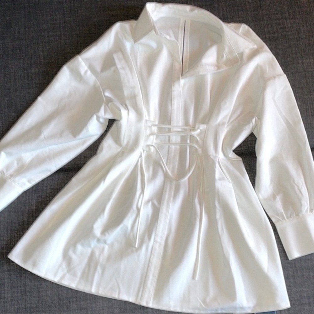 J.Ing corset white dress